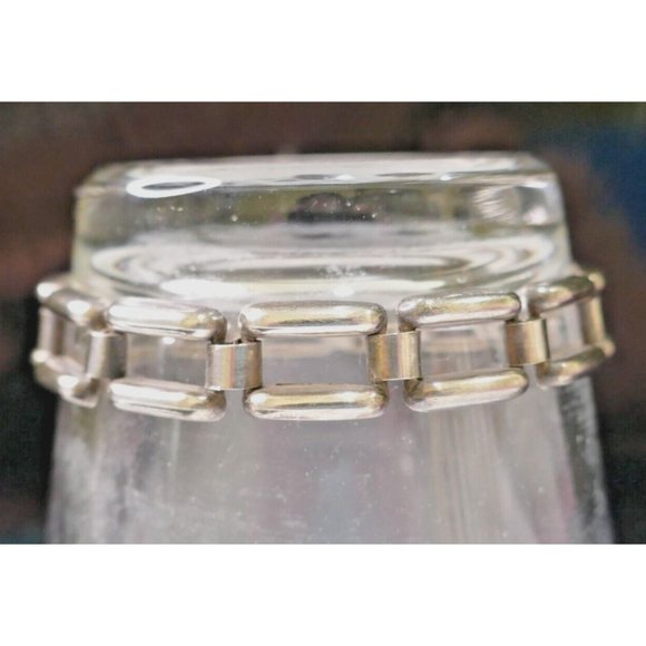 Rare VTG German 835 Silver Bracelet DRGM Deutsches Reichsgebrauchsmuster Mark - Picture 2 of 12